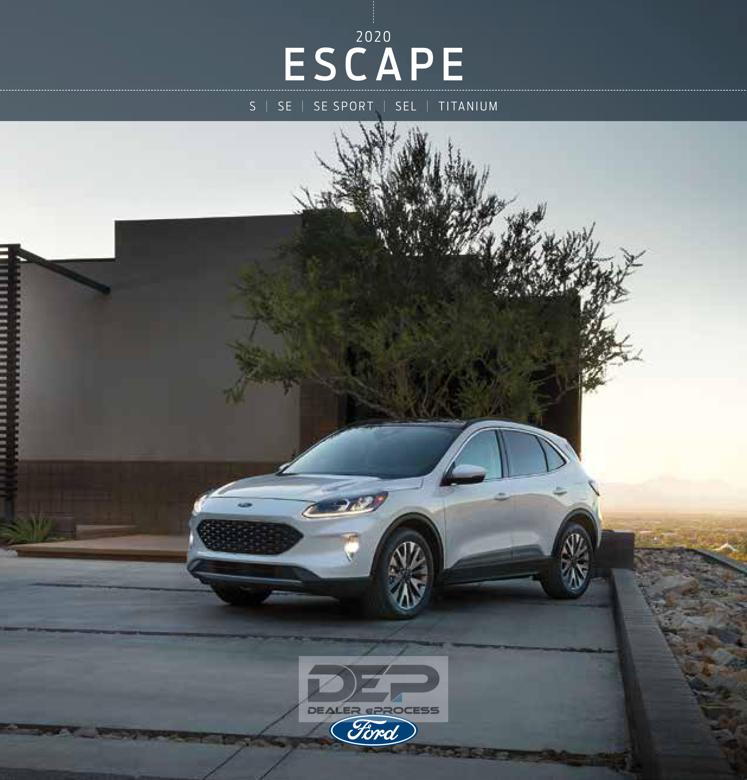2020 Ford Escape Packages & Options 2020 Ford Escape Packages & Options