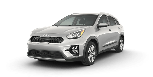 A silver SUV